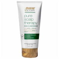 Raw Sugar Living® Pure Scalp Therapy Activated Charcoal + Coconut + Peppermint Oil Treatment Perspective: Main