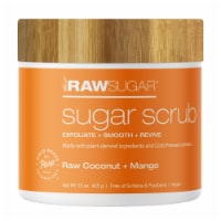 Raw Sugar Living Raw Coconut + Mango Sugar Scrub