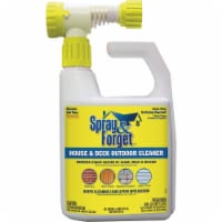 Spray & Forget 32 Oz. Hose End Sprayer House & Deck Outdoor Cleaner SFDHEQ06