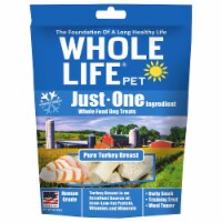 Whole Life Pet  Just One Ingredient Whole Food Dog Treats   Pure Turkey Breast