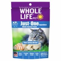 Whole Life Pet  Just One Ingredient Whole Food Cat Treats   Pure Turkey Breast