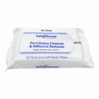 Safe n Simple Adhesive Remover Wipe SNS00525, 50 Ct