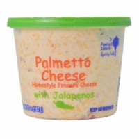Palmetto Cheese™ with Jalapenos Homestyle Pimento Cheese Spread Perspective: Main