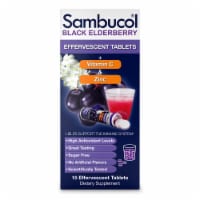 Sambucol® Black Elderberry Effervescent Tablets plus Vitamin C & Zinc Dietary Supplement