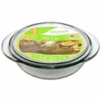 Libra 240463 1.5 Quarts Glass Casserole with Lid