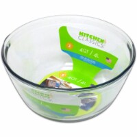 Libra 240474 4 Quarts Glass Mix Bowl