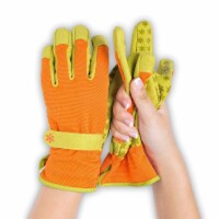 Dig It® Women's Extra Large Orange/Green Gardening Gloves