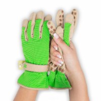 Dig It® Handwear Woman's Garden Utility Gloves - Green/Tan