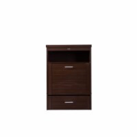 New Age Pet Dog Brea Food Pantry/Double Diner -Russet