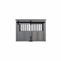 New Age Pet EHDBC15-05XL Homestead Dog Crate, Gray - Extra Large