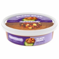 Lantana Black Bean Hummus with Spicy Corn Relish Topping