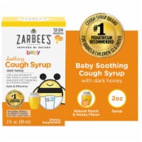Zarbee's Baby Soothing Cough Syrup With Dark Honey, Peach Perspective: Main