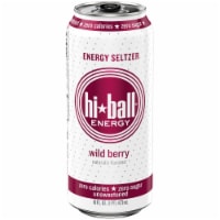HiBall Wild Berry Sparkling Energy Water Drink