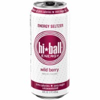 HiBall Wild Berry Energy Drink Can Perspective: Main