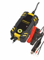 Stanley® 2-Amp Waterproof Charger/Maintainer - Black/Yellow Perspective: Main