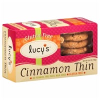 Lucy's® Gluten Free Cinnamon Thin Cookies Perspective: Main