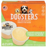 Dogsters Mint Flavored Ice Cream Style Treats for Dogs