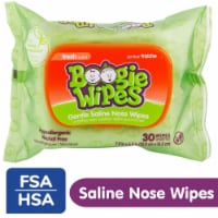 Boogie Wipes® Fresh Scent Gentle Saline Nose Wipes Perspective: Main