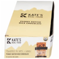 Kate’s Real Food® Peanut Butter Milk Chocolate Tram Bar Perspective: Main