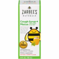 Zarbee's Naturals Children's Cherry Flavor Cough Mucus Liquid Medicine
