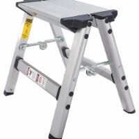 Xtend + Climb Step Stool,11-1/2 H,225 lb.,Aluminum  FT-1