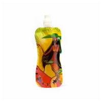 Zees Creations CB1002 Pocket Bottle, Yellow - Lady & Fruit