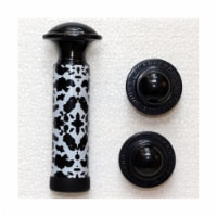 Zees Creations PS102 Vacuum Pump With 2 Stoppers Animal Pattern Cow