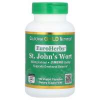 California Gold Nutrition St. John's Wort EuroHerbs European Quality 300 mg - 180