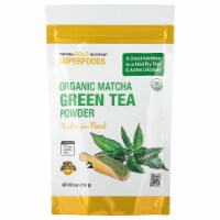 California Gold Nutrition SUPERFOOD - Organic Matcha Green Tea Powder - 4 oz