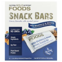 California Gold Nutrition Wild Blueberry & Almond Chewy Granola Bars 12 Bars - 1.4 oz