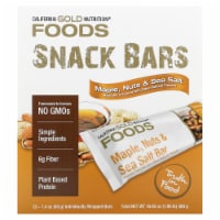 Maple, Nuts & Sea Salt Snack Bars, Simple Ingredients, 7 g Plant-Based Protein, 6 g Fiber, No