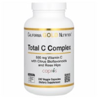 California Gold Nutrition Total C Complex 500 mg - 240 Veggie Capsules