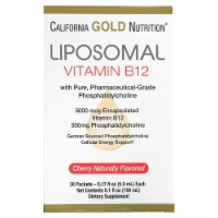 California Gold Nutrition Liposomal Vitamin B12 30 Packets - 0.17 fl oz (5 ml) Each