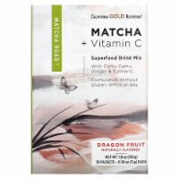 Matcha + Vitamin C Powder by California Gold Nutrition - Superfood Drink Mix with Green Tea,
