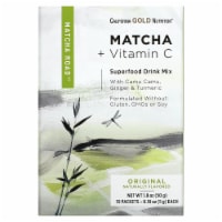 Matcha + Vitamin C Powder by California Gold Nutrition - Superfood Drink Mix with Green Tea,