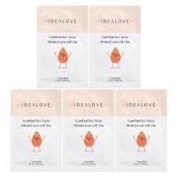 Idealove Superfood Skin Savior Almond Love with You 5 Beauty Sheet Masks - 0.68 fl oz