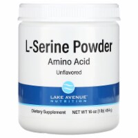 Lake Avenue Nutrition L-Serine Unflavored Powder - 1 lb (454 g)