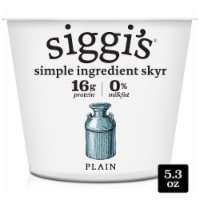 siggi’s Icelandic Skyr Nonfat Yogurt, Plain Perspective: Main