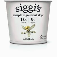 Siggi's Vanilla Skyr Icelandic Style Strained Nonfat Yogurt