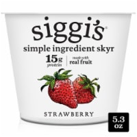 Siggi's® Strawberry Skyr Icelandic-Style Strained Non-Fat Yogurt