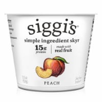Siggi's® Simple Ingredient Skyr Peach Nonfat Yogurt