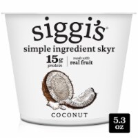Siggi's® Icelandic Style Cream-Skyr Strained Low Fat Coconut Yogurt