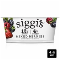 Siggi's Mixed Berries Skyr Icelandic-Style Strained Whole-Milk Yogurt
