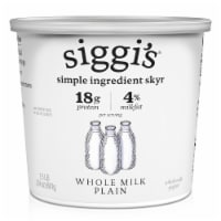 Siggi's® Plain Skyr Icelandic-Style Strained Whole-Milk Yogurt