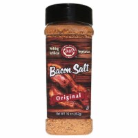 J&D's Big Pig Bacon Salt Original 16oz Bacon Flavored Seasoning Salt Low Sodium