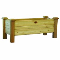 Gronomics PB 18-48 Unfinished Red Cedar Planter Box 18 x 48 x 19 in.