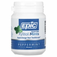 Epic Dental - Xylitol Mints - Peppermint Xylitol Bottle - 180 ct