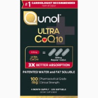 Qunol Ultra CoQ10 Softgels 100mg