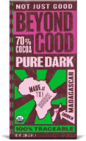 Madecasse - Chocolate Bar 70% Pure Dark Chocolate - Case of 12-2.64 oz.