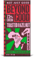 Beyond Good® Uganda Toasted Hazelnut Chocolate Perspective: Main